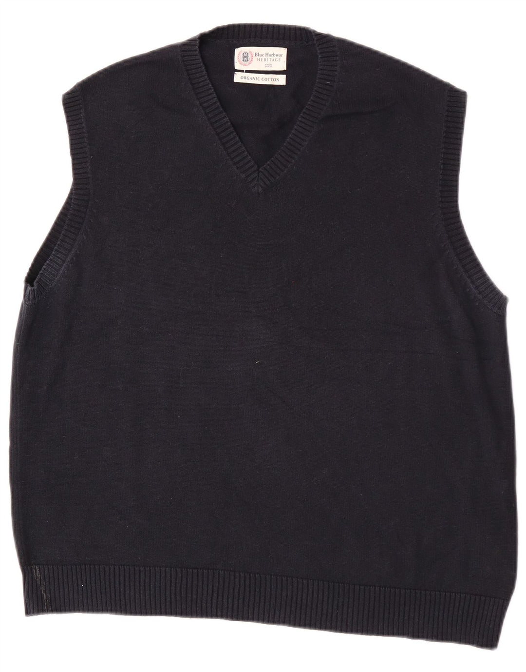 Marks & Spencer Ανδρικό Μπλε Γιλέκο Harbor Tank Top Large Navy Blue Cotton