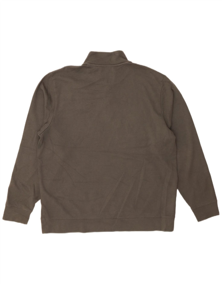 VINEYARD VINES Ανδρικό φούτερ με φερμουάρ Jumper Large Grey