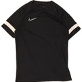 Ανδρικό T-Shirt Nike Αθλητικό μεσαίο μαύρο ριγέ πολυεστέρα
