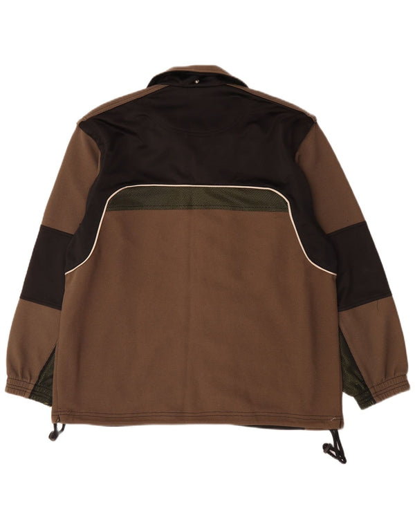 Ανδρική φόρμα φόρμας Diadora Loose Fit Top Jacket UK 38 Medium Brown Colourblock