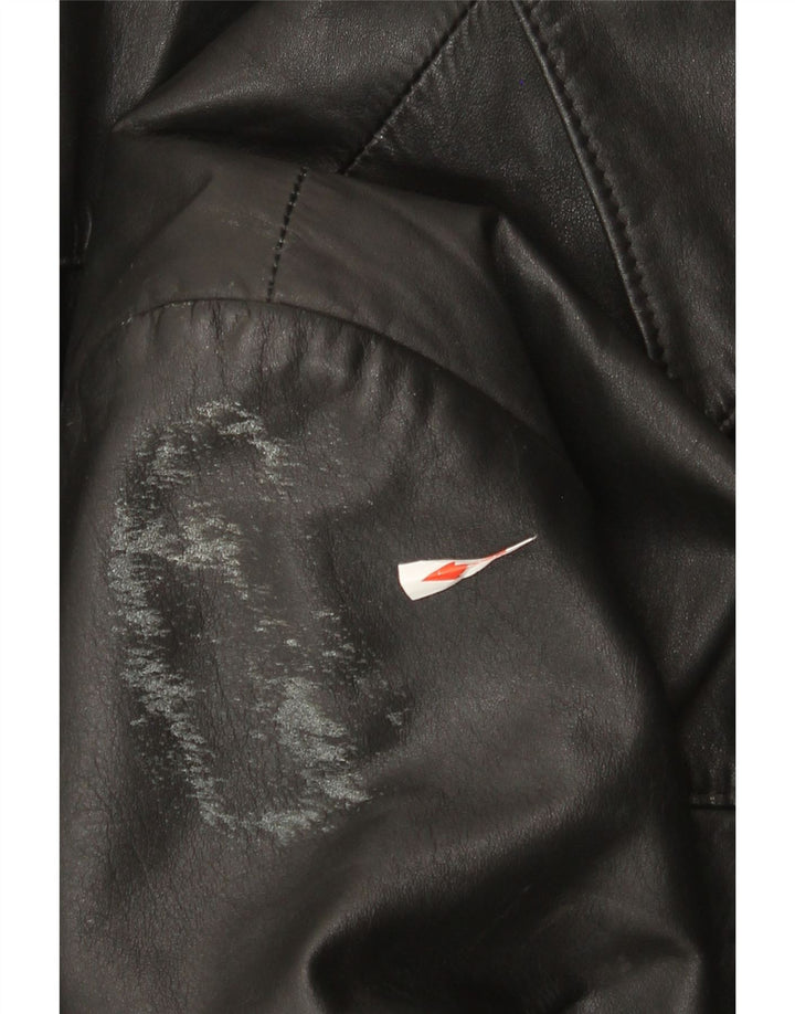 Vintage Ανδρικό Δερμάτινο Μπουφάν EU 50 Large Μαύρο Δερμάτινο