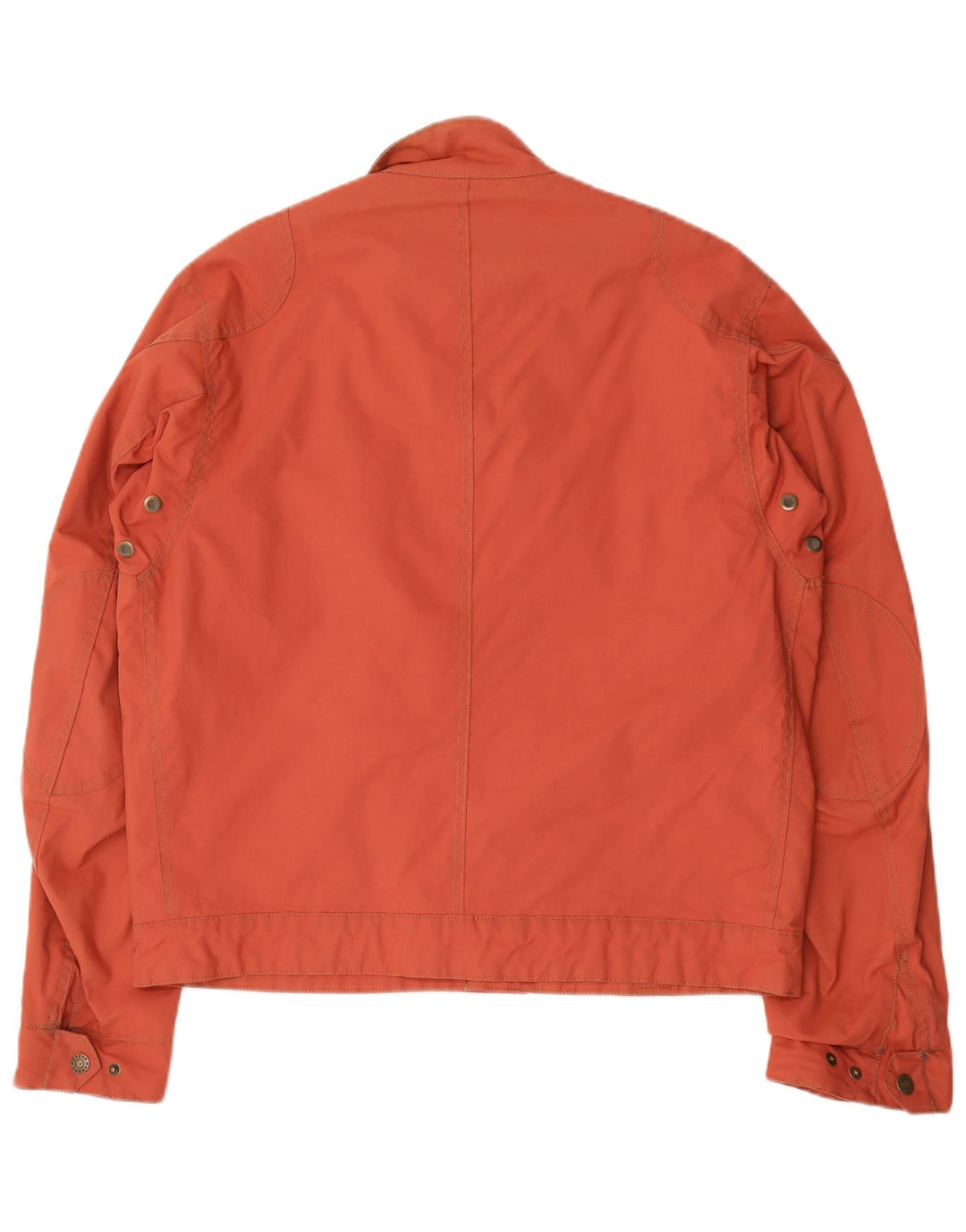 Warren Webber Mens Utility Jacket UK 44 2XL Orange Nylon