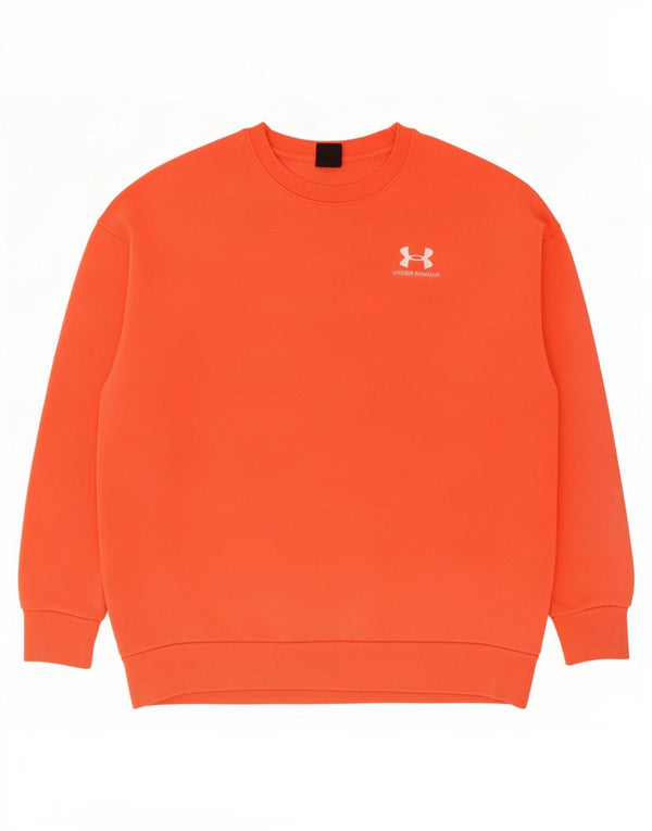 Under Armour Γυναικείο φούτερ μεγάλου μεγέθους Jumper UK 10 Small ροζ βαμβακερό
