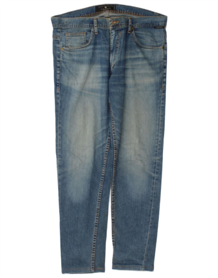 Zara Ανδρικό Slim Jeans EU 44 Large W34 L30 Blue
