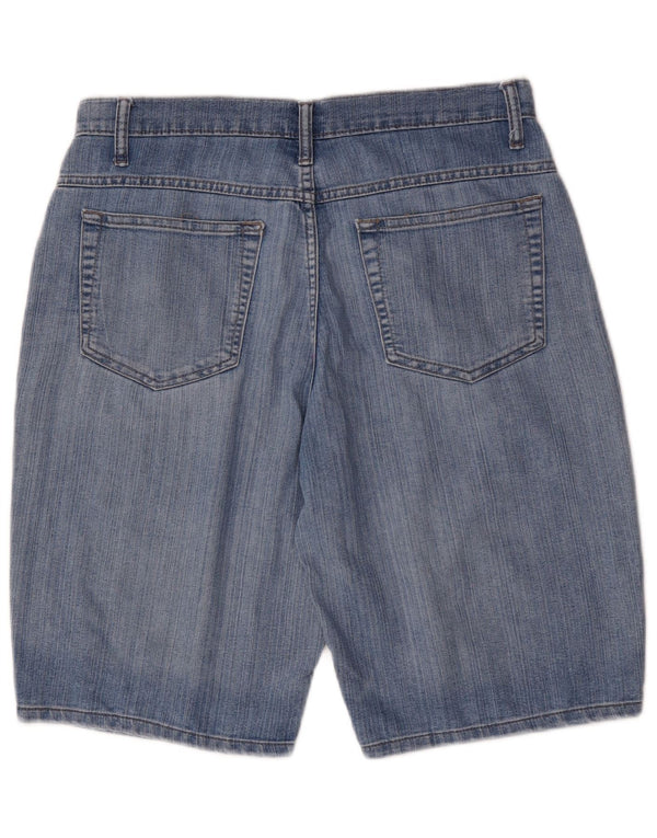 Lee Womens Riders Τζιν σορτς W32 μεγάλο μπλε