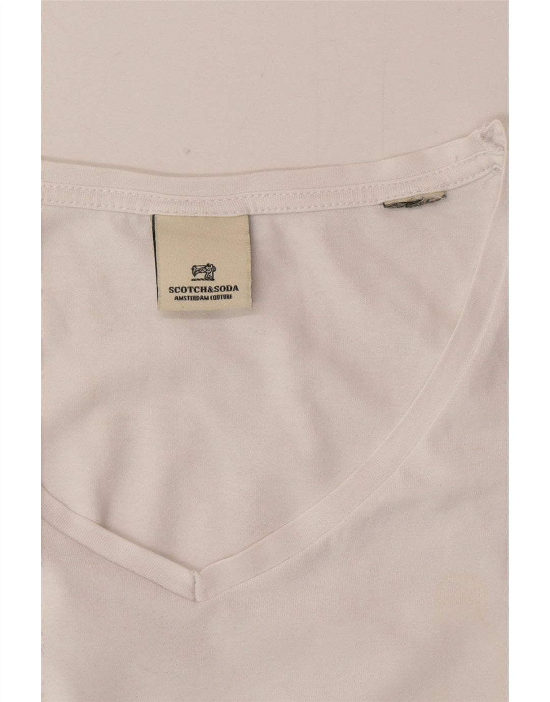 Ανδρικό T-Shirt Scotch & Soda Top Large White