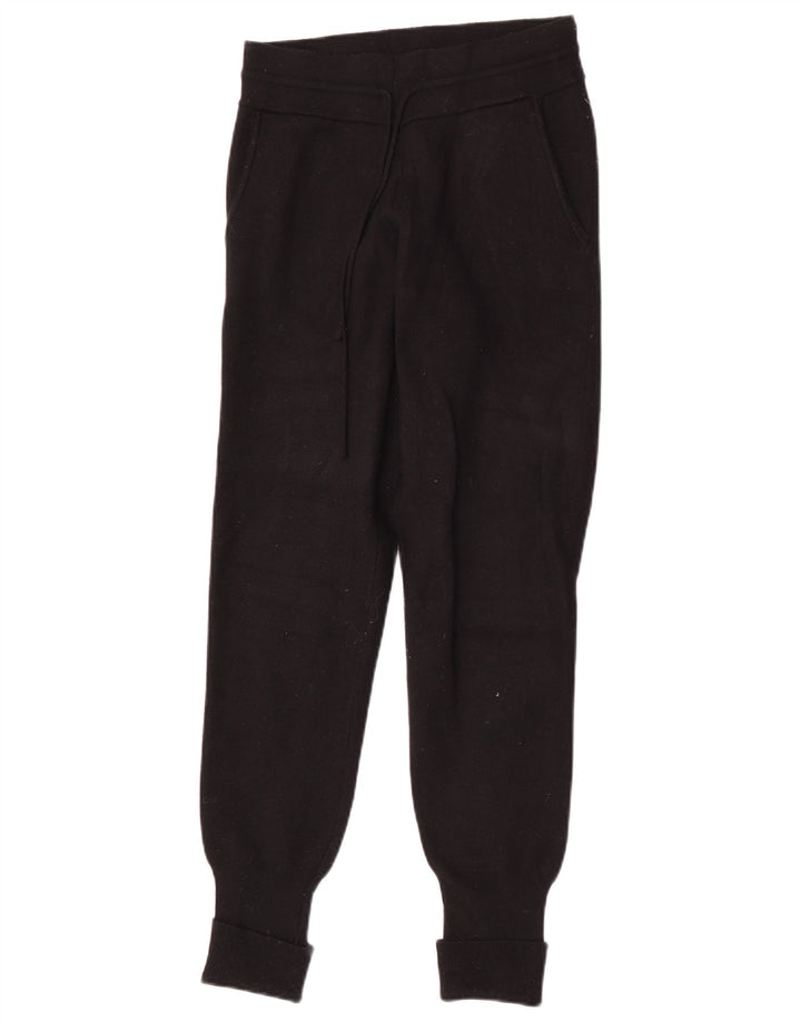 Zara Γυναικεία αθλητική φόρμα Παντελόνι Joggers Μικρή μαύρη βισκόζη