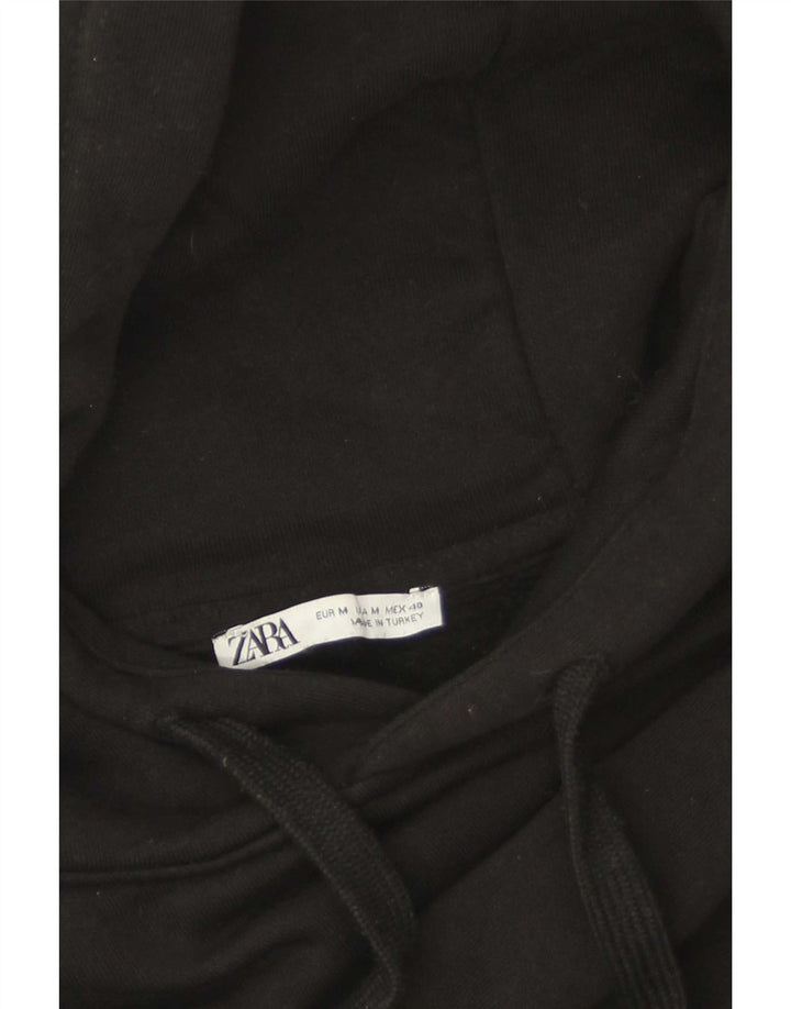 Zara Ανδρικό Hoodie Jumper Μεσαίο Μαύρο