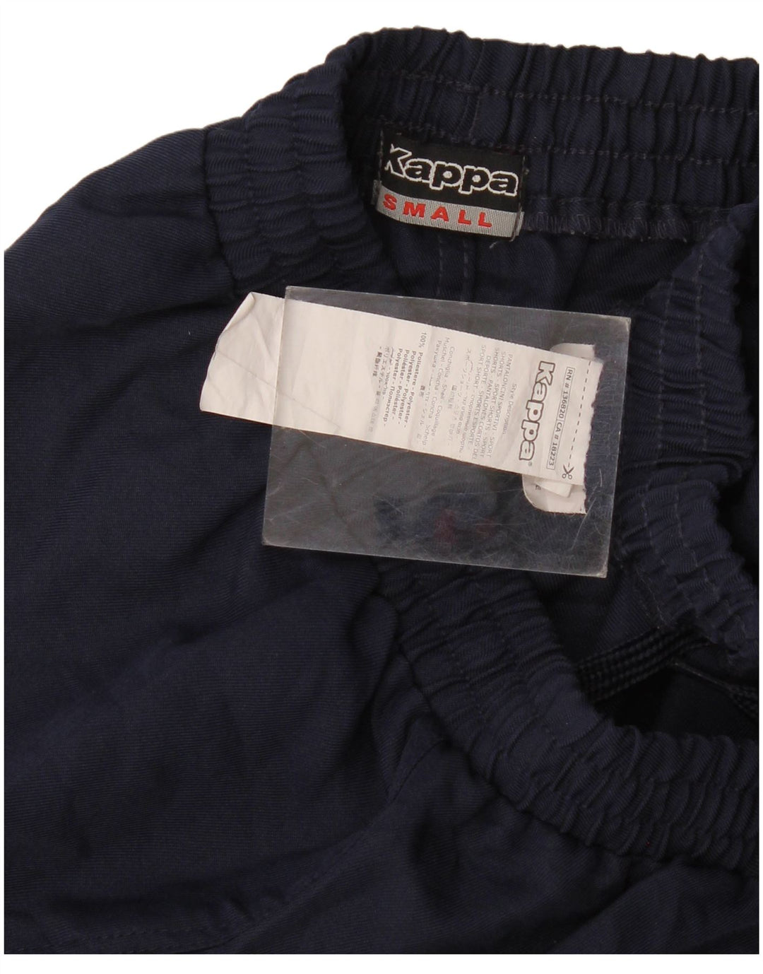 Γυναικείο γραφικό αθλητικό σορτς Kappa Μικρό Navy Blue Polyester