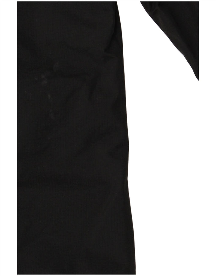 SUPERDRY Womens The Windcheater Hooded Windbreaker Jacket UK 6 XS Black