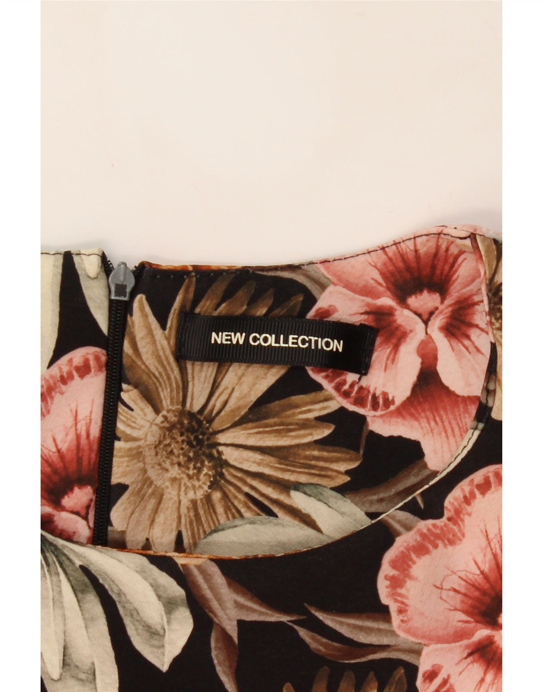 NEW COLLECTION Womens A-Line Dress UK 12 Medium Multicoloured Floral Vintage New Collection and Second-Hand New Collection from Messina Hembry 