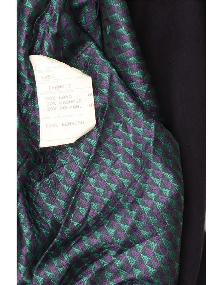 Micheli Ανδρικό πανωφόρι IT 48 Medium Navy Blue Wool