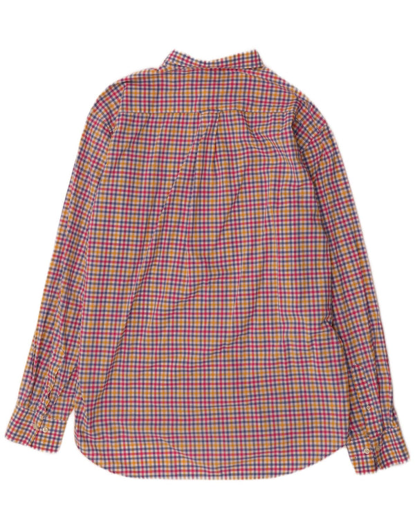 Ανδρικό πουκάμισο Gant Regular Fit Size 45/46 18 2XL Πολύχρωμο Gingham Cotton