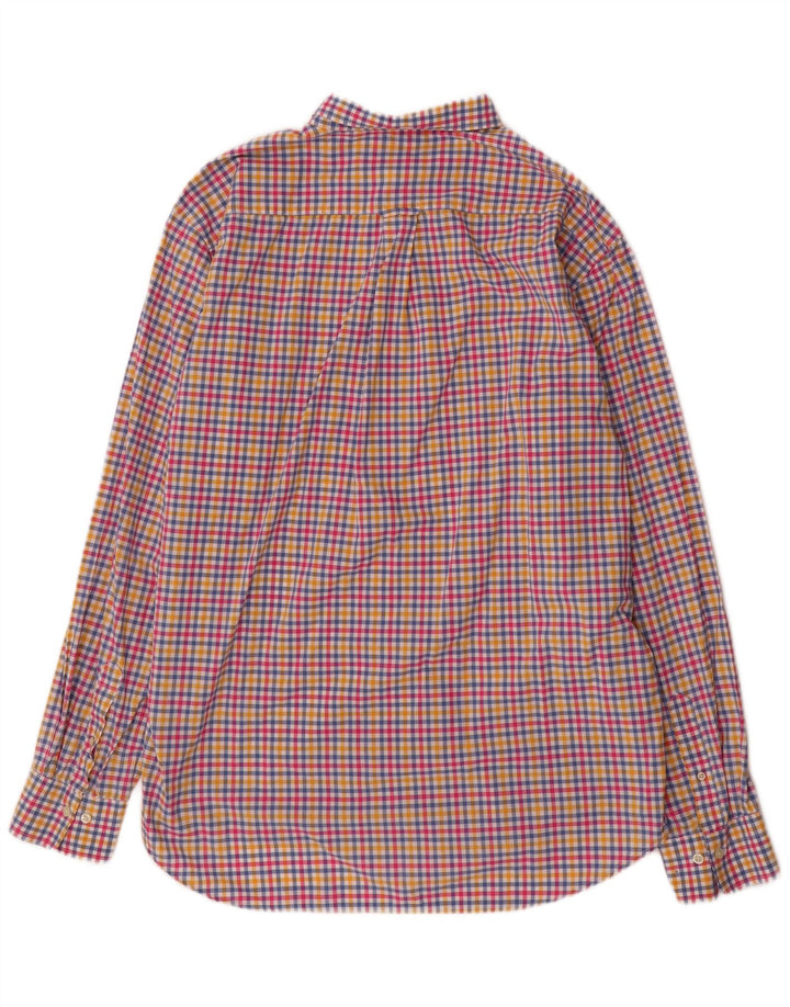 Ανδρικό πουκάμισο Gant Regular Fit Size 45/46 18 2XL Πολύχρωμο Gingham Cotton