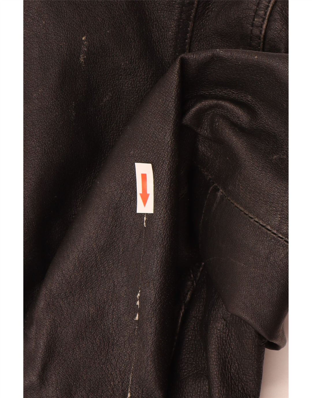 Vintage Γυναικείο Δερμάτινο Μπουφάν UK 10 Small Black Leather