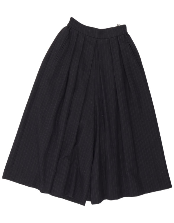 JOHN ROCHA Γυναικείο Flare Casual Παντελόνι UK 10 Small W25 Navy Blue