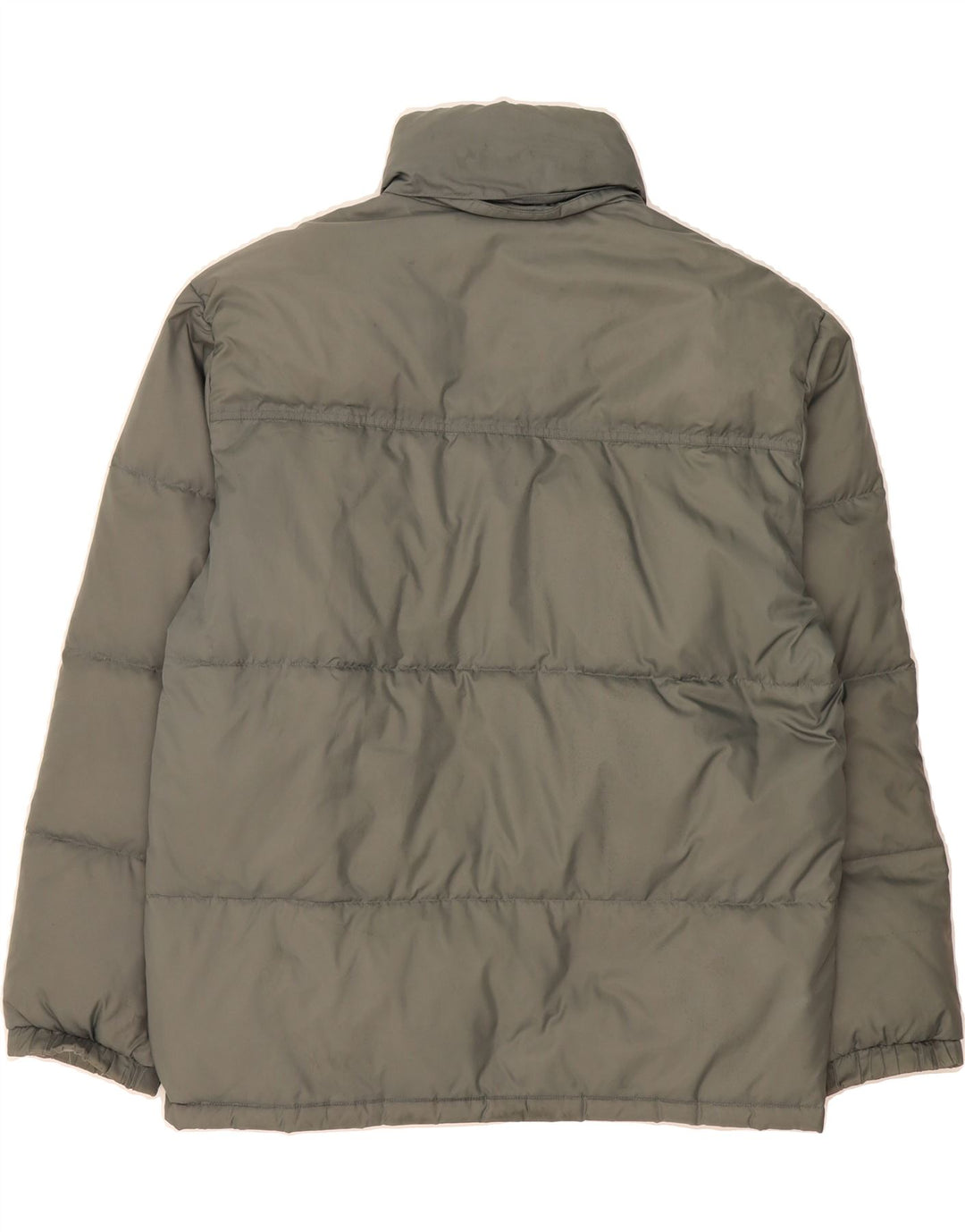 KAPPA Mens Padded Jacket UK 38 Medium Grey Nylon Vintage Kappa and Second-Hand Kappa from Messina Hembry 