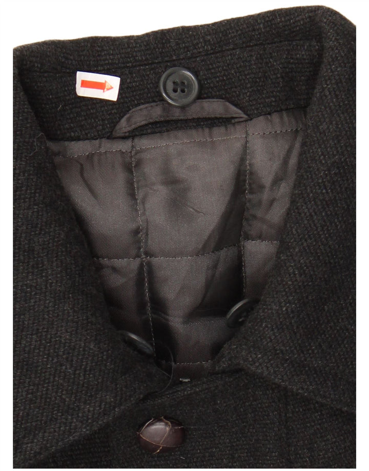Ανδρικό πανωφόρι Overland UK 38 Medium Grey Wool