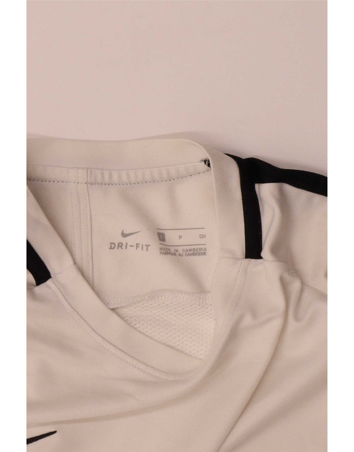 Ανδρικό μπλουζάκι Nike Dri Fit T-shirt από μικρό λευκό πολυεστέρα