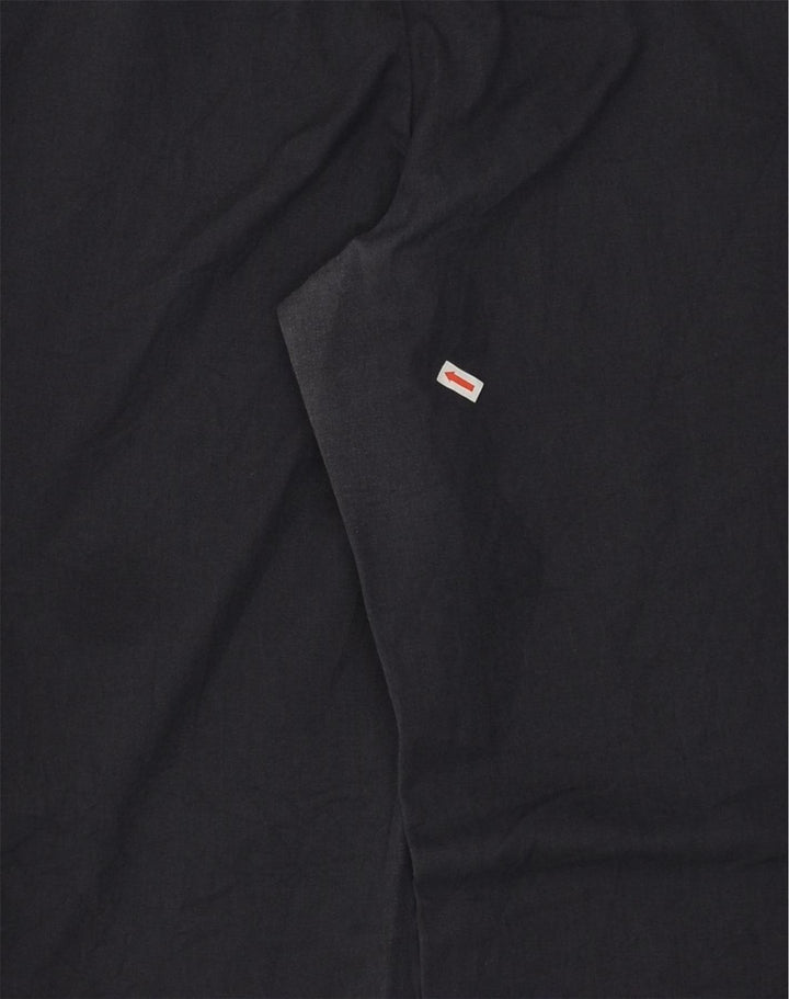 DICKIES Womens Straight Casual Trousers W34 L33  Grey Polyester | Vintage Dickies | Thrift | Second-Hand Dickies | Used Clothing | Messina Hembry 