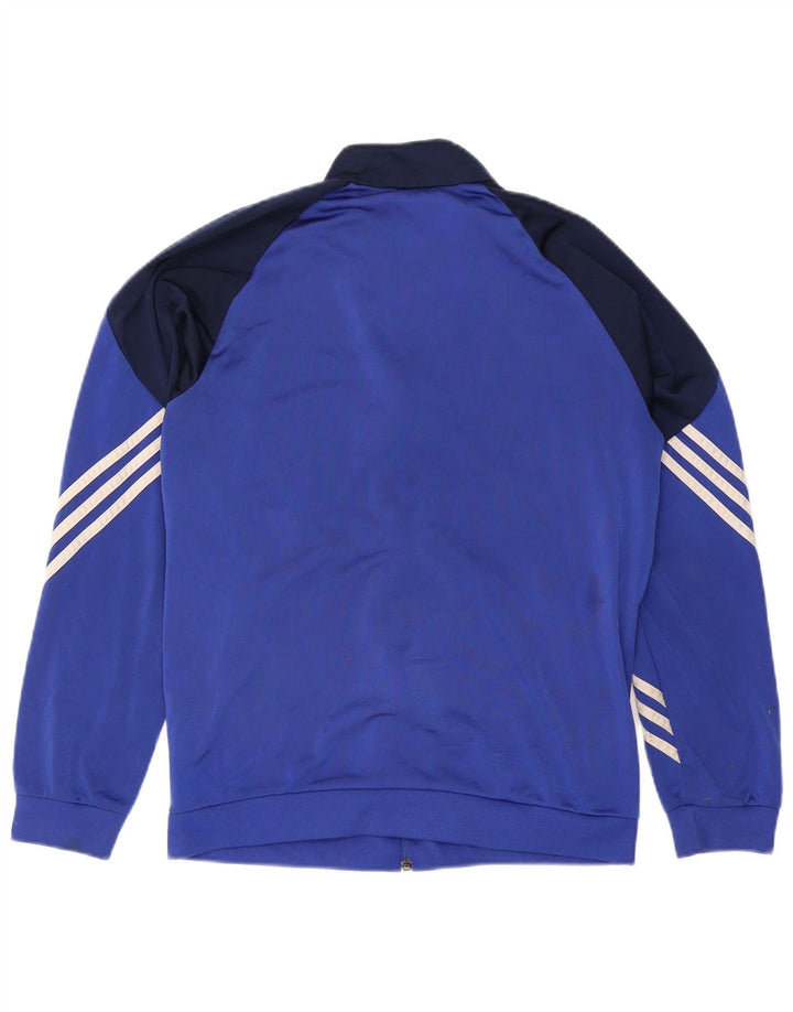 Ανδρική αθλητική φόρμα Adidas Top Jacket μεσαίου μπλε χρώματος πολυεστέρας