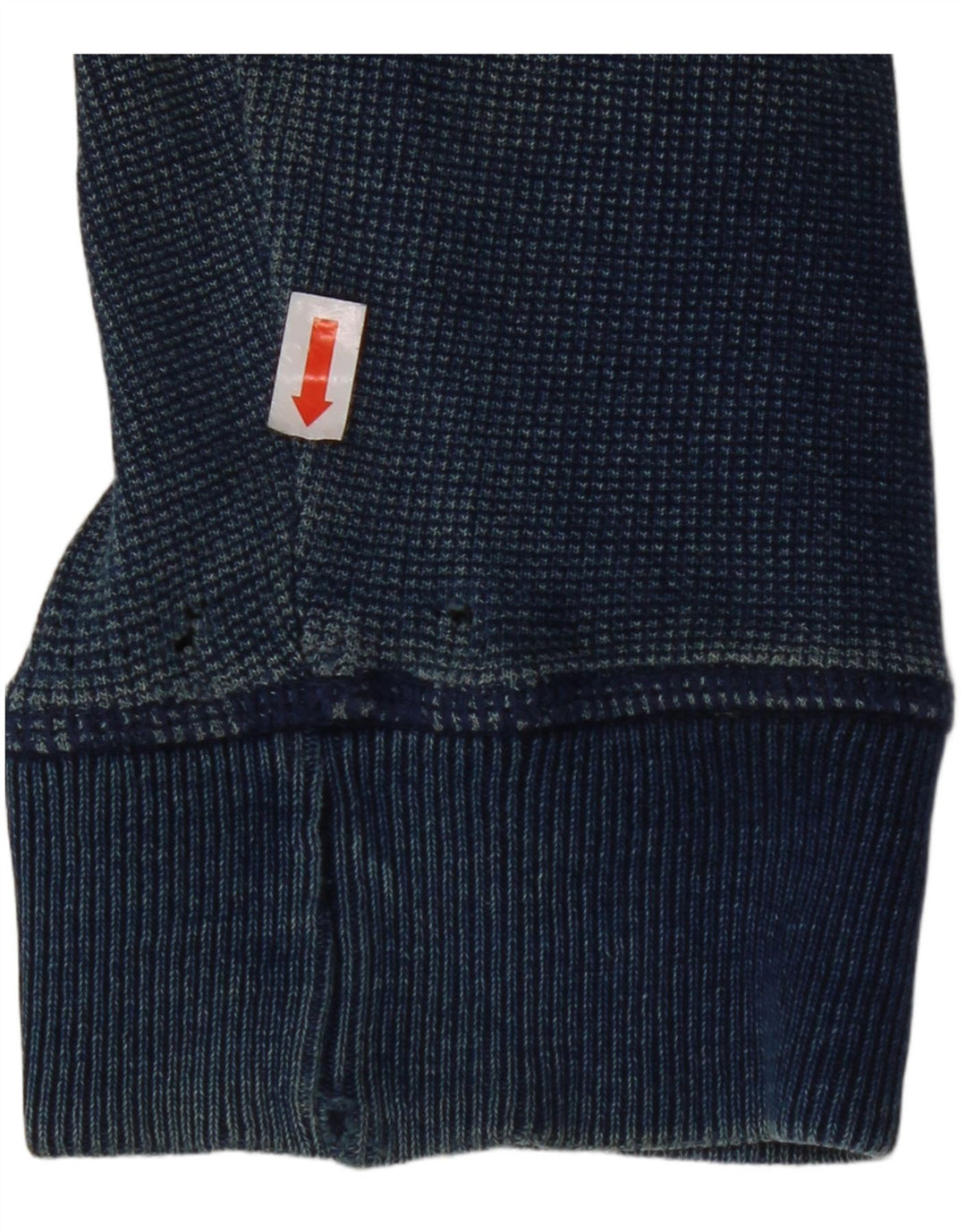 Ανδρικό πουλόβερ με κουκούλα με φερμουάρ FAT FACE Βαμβακερό μεσαίο ναυτικό