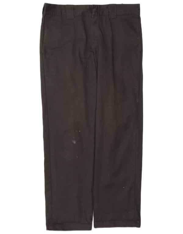 Dickies Ανδρικό ίσιο παντελόνι Chino W32 L32 Μαύρο πολυεστέρα
