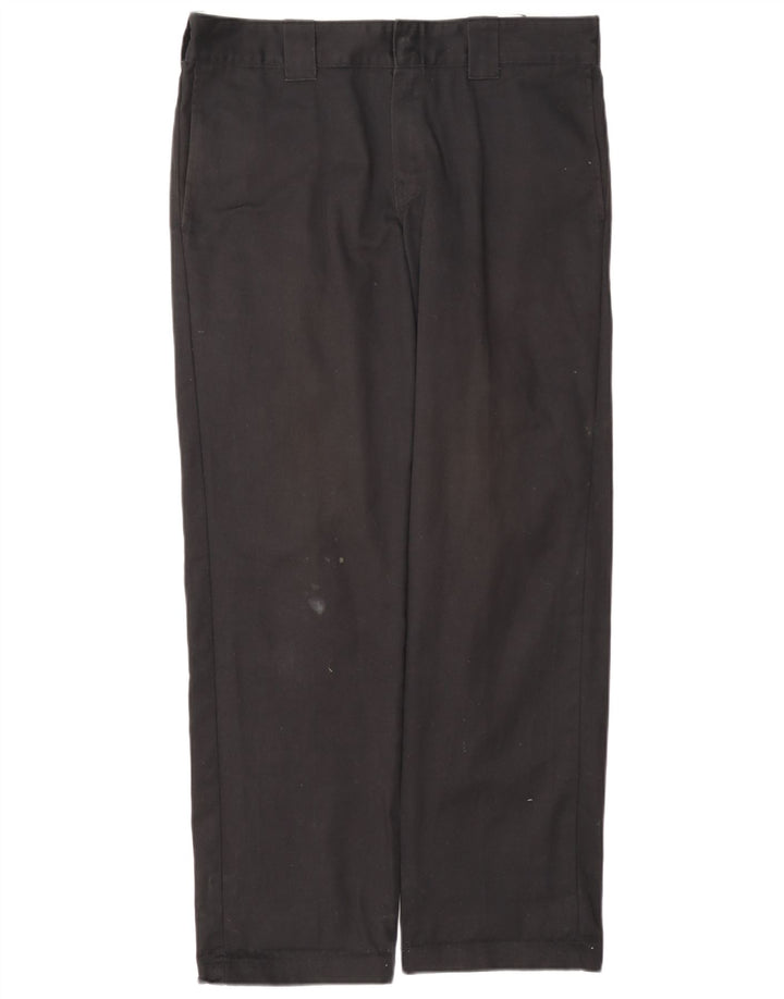 Dickies Ανδρικό ίσιο παντελόνι Chino W32 L32 Μαύρο πολυεστέρα