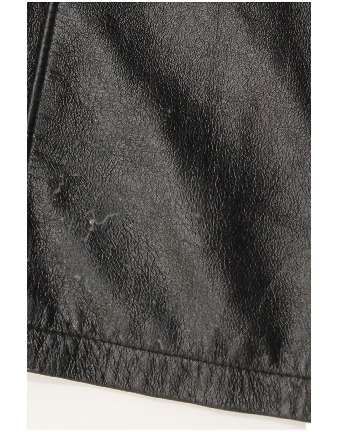 Vintage Ανδρικό Δερμάτινο Παλτό UK 38 Medium Black