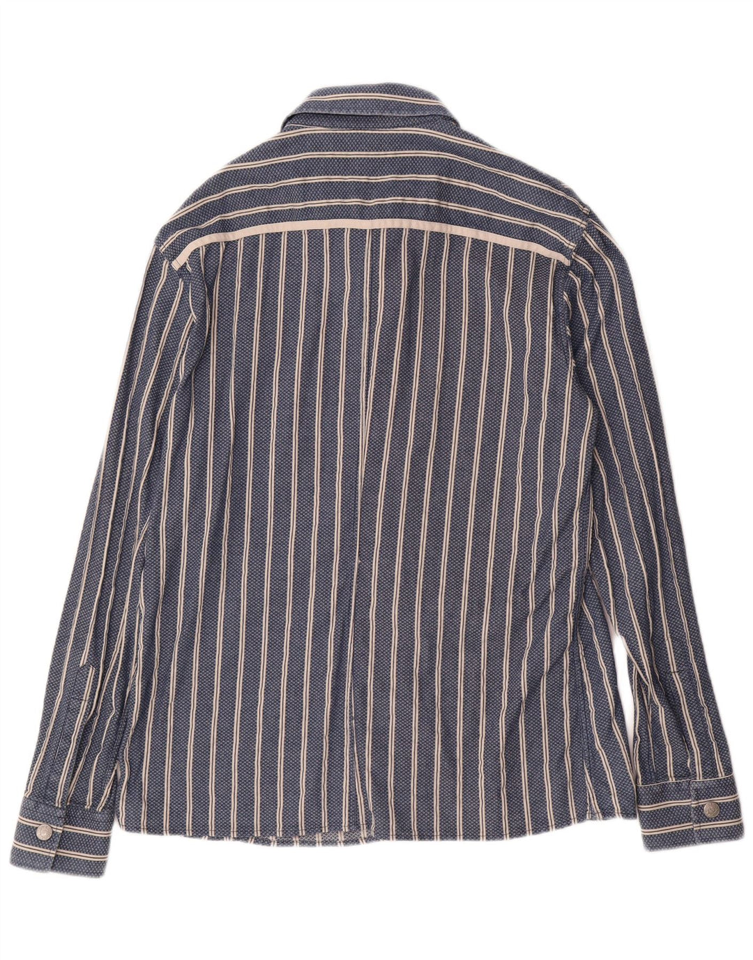 Ανδρικό πουκάμισο ARMANI JEANS 2XL Μπλε ριγέ