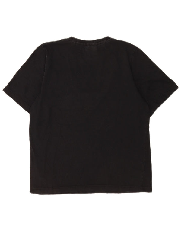 Ανδρικό γραφικό T-Shirt Kappa Top Small Black