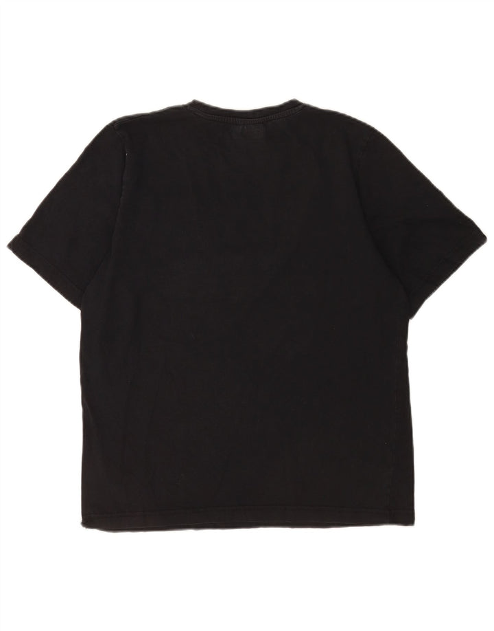 Ανδρικό γραφικό T-Shirt Kappa Top Small Black