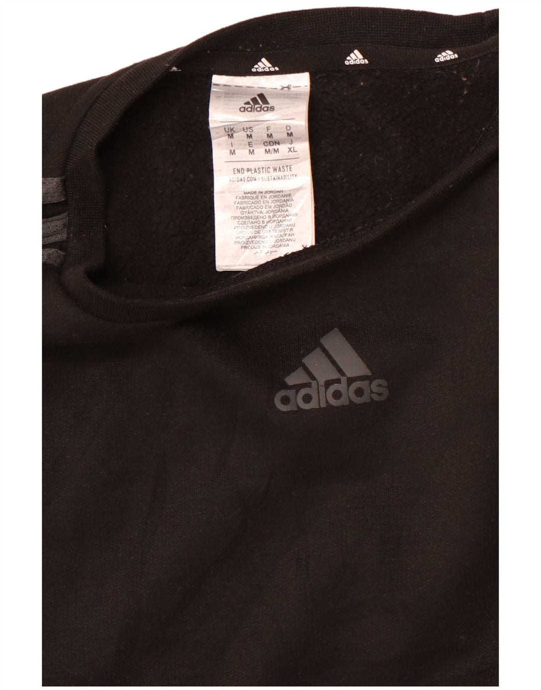 Ανδρικό φούτερ ADIDAS Jumper Μεσαίο Μαύρο Πολυεστέρα