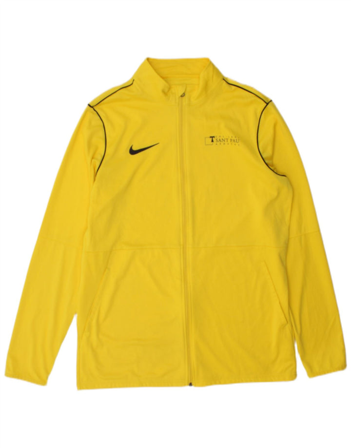 Ανδρική φόρμα Nike Dri Fit Μπουφάν με μεγάλο κίτρινο χρώμα από πολυεστέρα