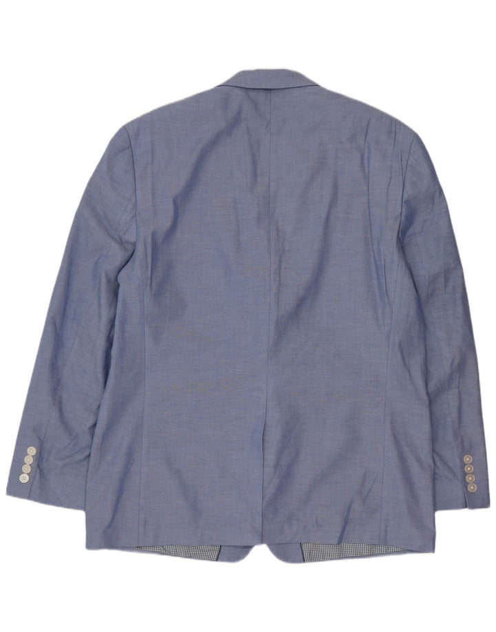 CHAPS Ανδρικό μπουφάν blazer UK 44 2XL Μπλε βαμβακερό