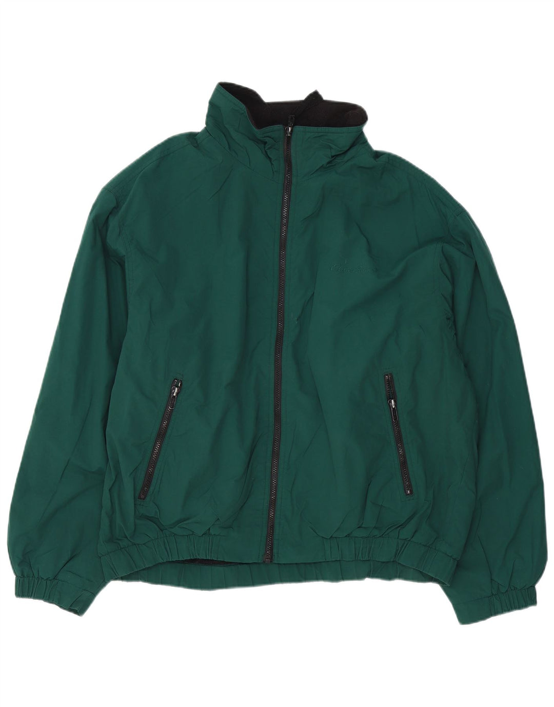 Eddie Bauer Ανδρικό μπουφάν Windbreaker UK 40 Large Green Polyester