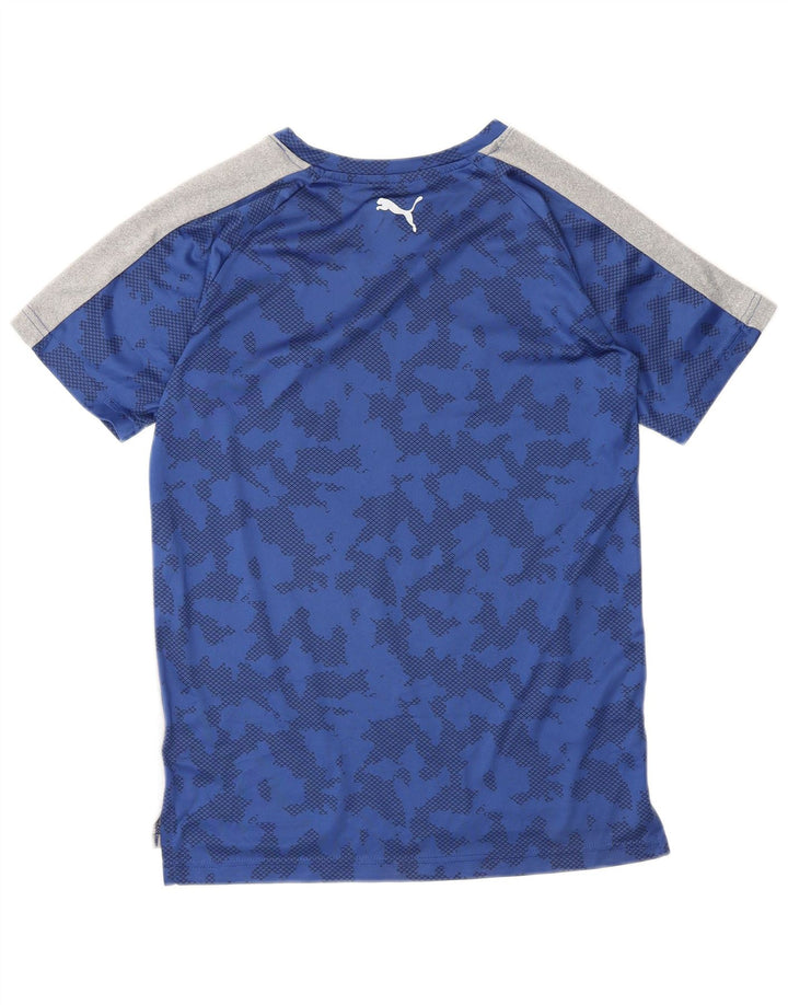 Γραφικό μπλουζάκι PUMA Boys Top 14-15 ετών Μεγάλο γκρι πολυεστέρας