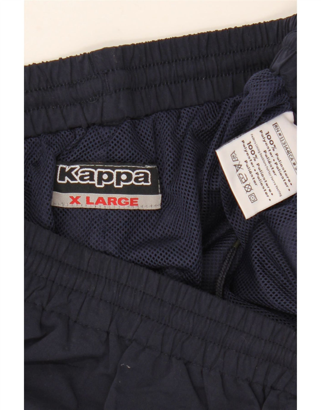 Ανδρική φόρμα KAPPA Παντελόνι XL Navy Blue Polyester