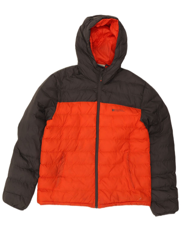 Ανδρικό μπουφάν με κουκούλα Mountain Warehouse UK 38 Medium Grey Colourblock