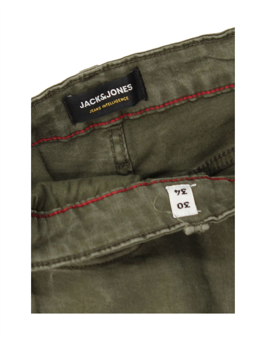 JACK & JONES Mens Slim Jeans W30 L31 Green