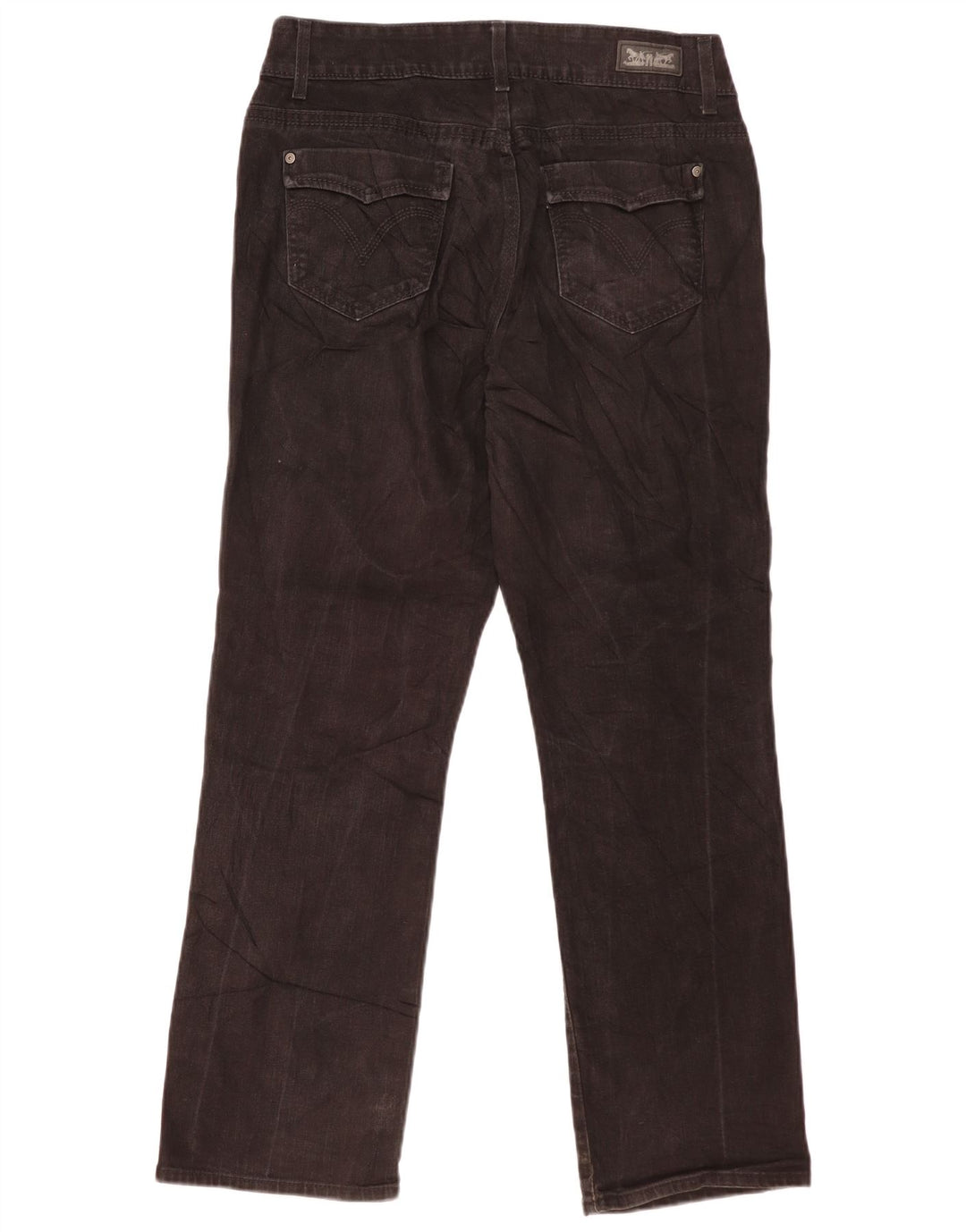 Γυναικείο ίσιο τζιν Levi's US 14 Large W32 L30 Μαύρο