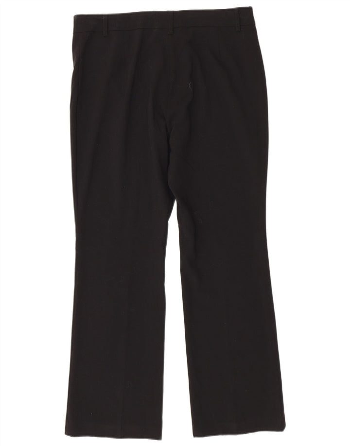 Marks & Spencer Γυναικεία Bootcut Casual Παντελόνι UK 12 Medium W32 L28 Black