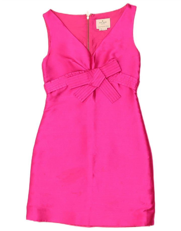 Γυναικείο αμάνικο φόρεμα Kate Spade US 4 Small Pink Polyester