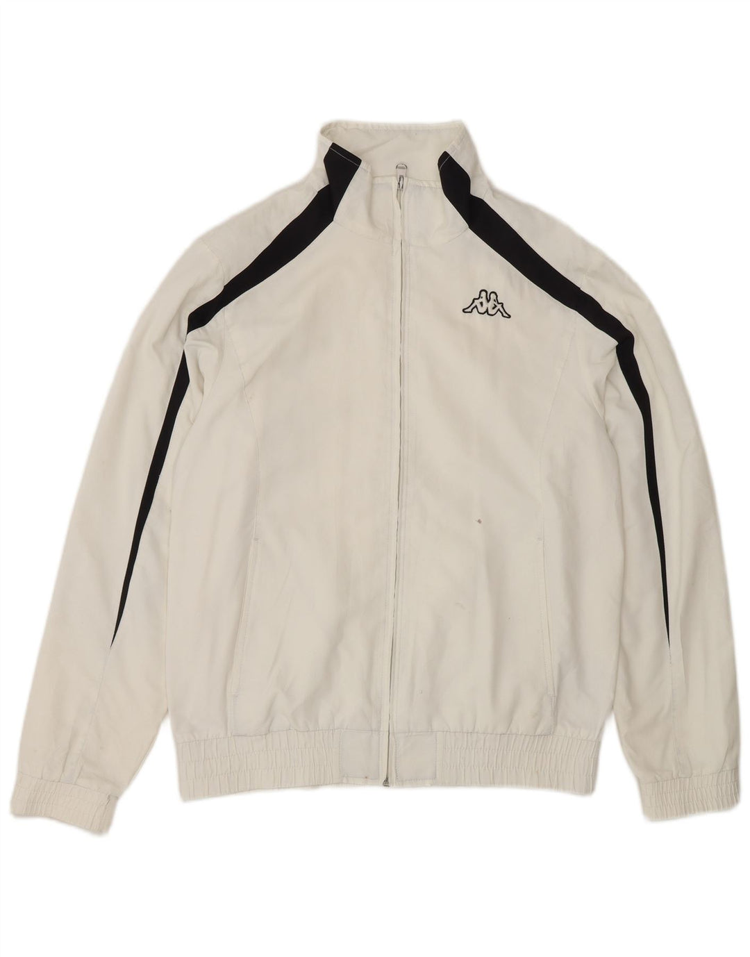 Ανδρική φόρμα KAPPA Top Jacket Small White Polyester