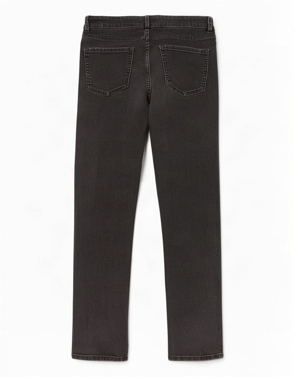 Marks & Spencer Γυναικεία Slim Jeans UK 12 Medium W30 L28 Black Cotton