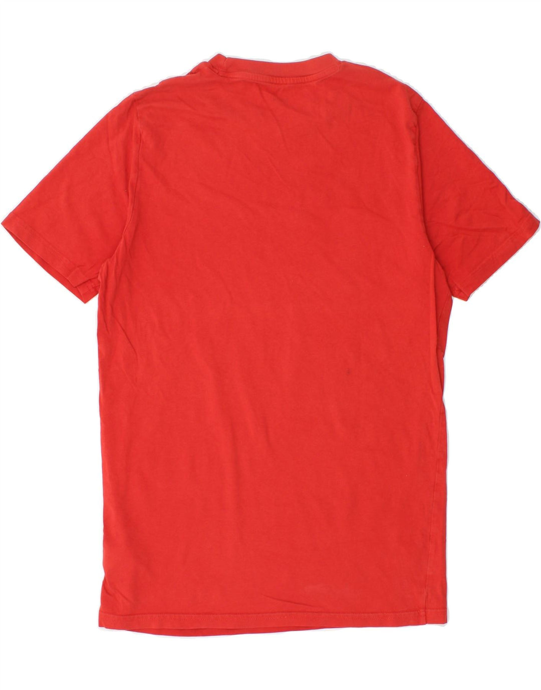 PUMA Mens Graphic T-Shirt Top Small Red Cotton Vintage Puma and Second-Hand Puma from Messina Hembry 