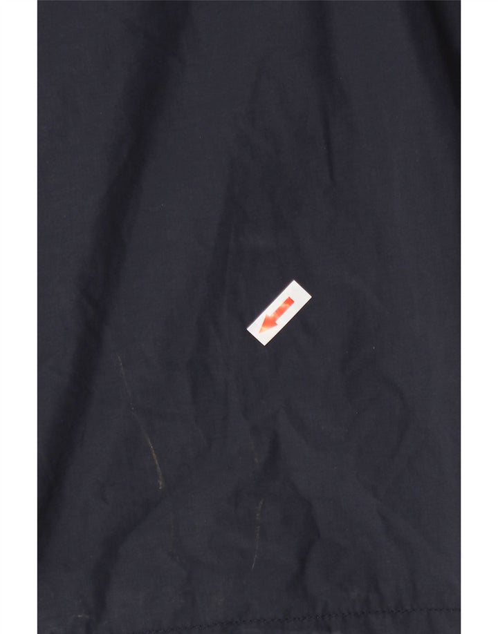 Joules γυναικείο αδιάβροχο σέρπα με κουκούλα UK 12 μεσαίο ναυτικό βαμβακερό