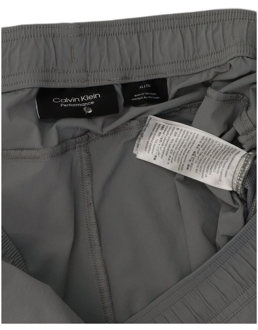 Ανδρικό αθλητικό σορτς Calvin Klein Performance XL Grey Colourblock Polyester