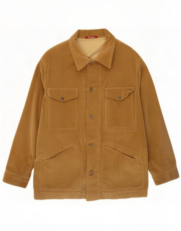 Braddock Ανδρικό κοτλέ μπουφάν UK 38 Medium Beige Βαμβακερό