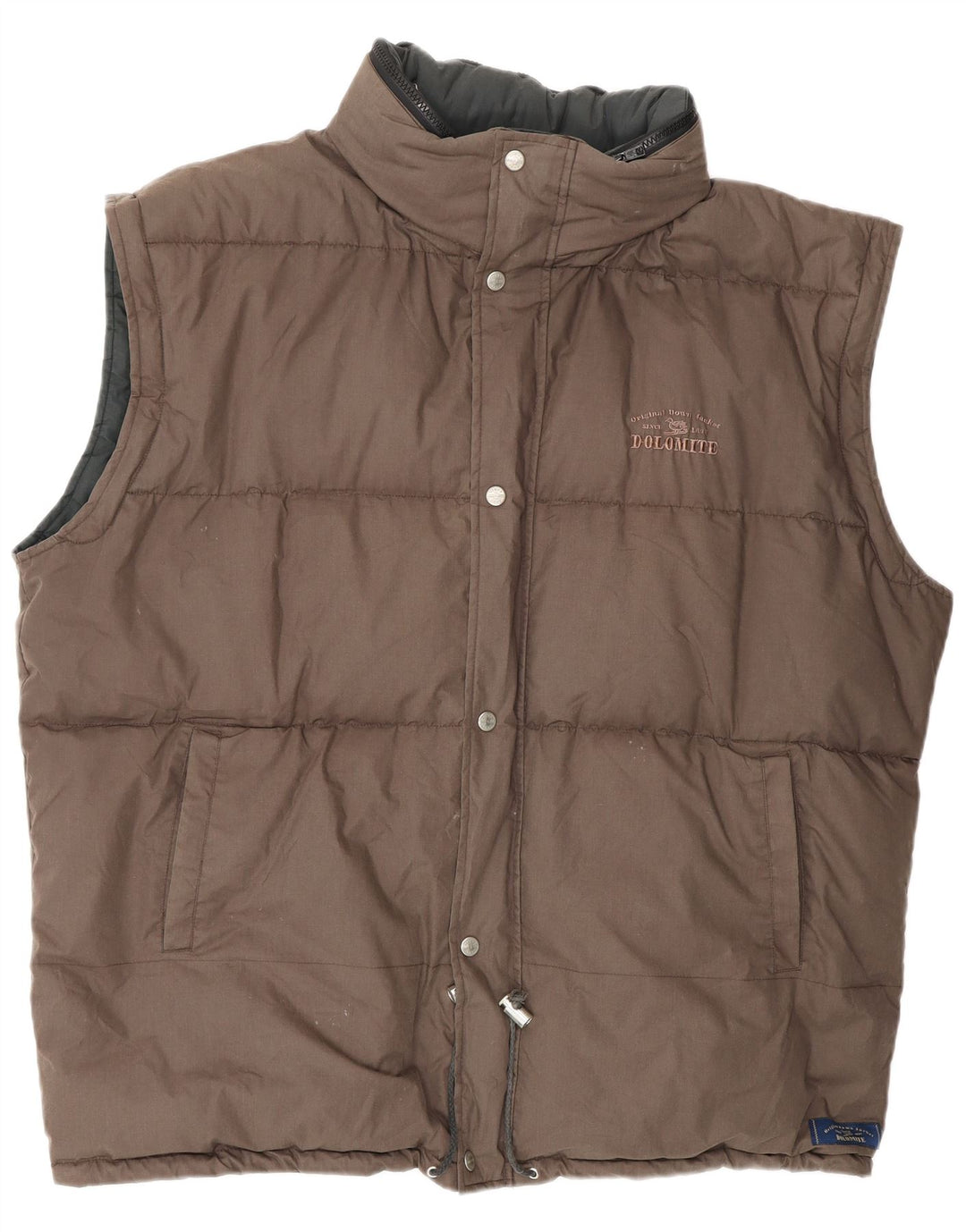 DOLOMITE Ανδρική κουκούλα με επένδυση Gilet UK 44 2XL Καφέ